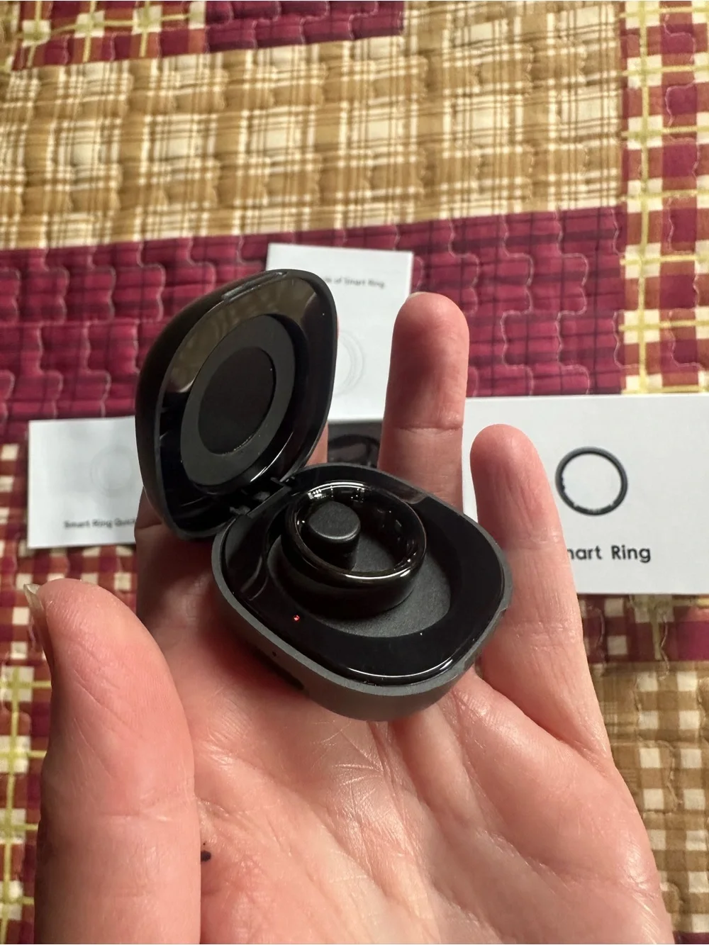 Smart Ring Wireless Charging Kit - Black